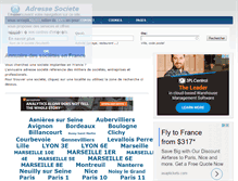 Tablet Screenshot of adresse-societe.com